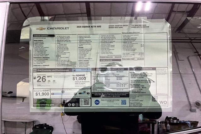 2026 Chevrolet Equinox ACTIV