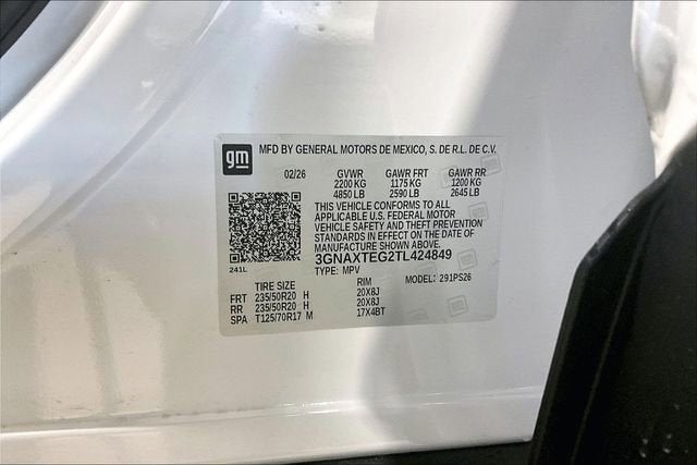 2026 Chevrolet Equinox RS