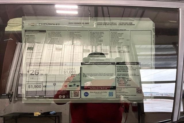 2026 Chevrolet Equinox RS