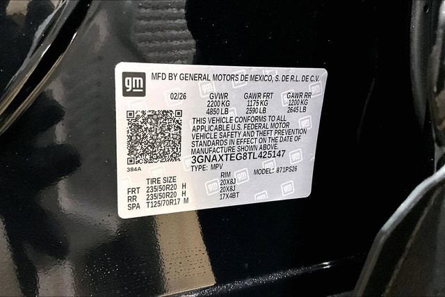 2026 Chevrolet Equinox RS