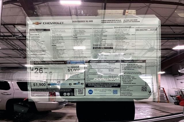 2026 Chevrolet Equinox RS