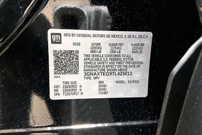 2026 Chevrolet Equinox RS