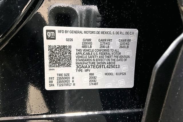 2026 Chevrolet Equinox RS