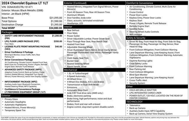 2024 Chevrolet Equinox LT