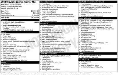 2022 Chevrolet Equinox Premier