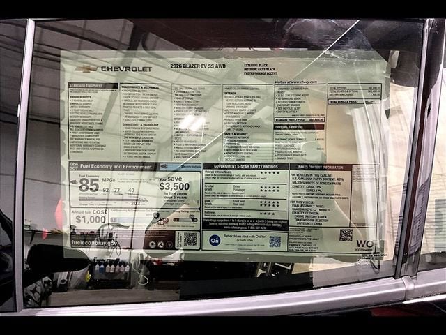 2026 Chevrolet Blazer EV SS