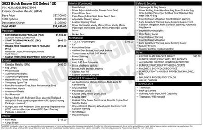 2023 Buick Encore GX Select
