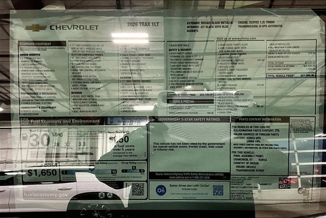 2026 Chevrolet Trax LT