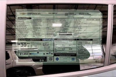 2026 Chevrolet Trax LT