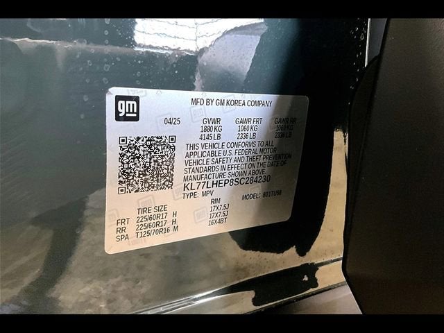 2025 Chevrolet Trax LT