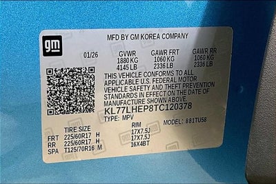 2026 Chevrolet Trax LT