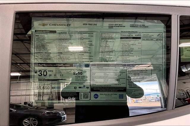 2026 Chevrolet Trax 2RS
