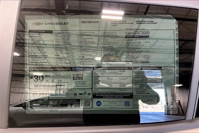 2026 Chevrolet Trax ACTIV