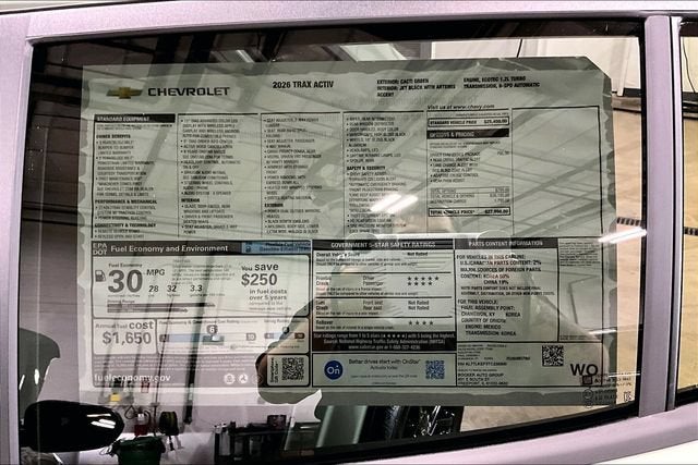 2026 Chevrolet Trax ACTIV