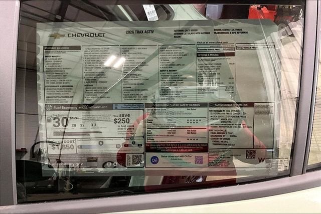 2026 Chevrolet Trax ACTIV