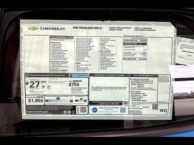 2026 Chevrolet Trailblazer LS