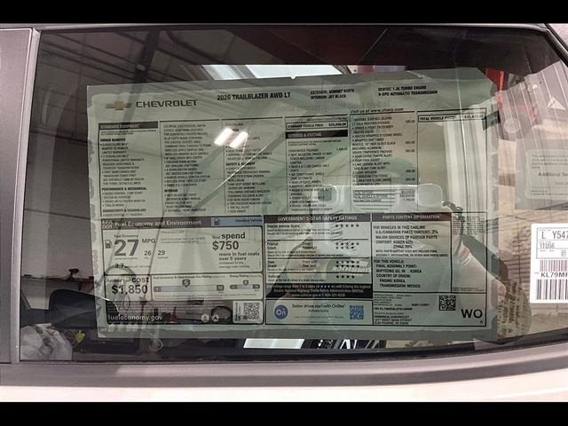 2026 Chevrolet Trailblazer LT