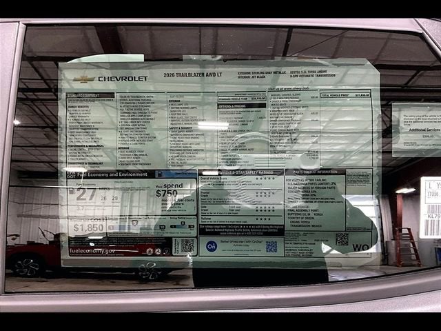 2026 Chevrolet Trailblazer LT