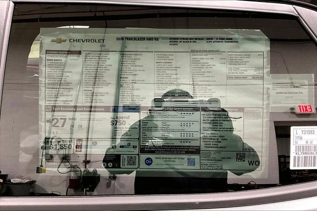 2026 Chevrolet Trailblazer RS