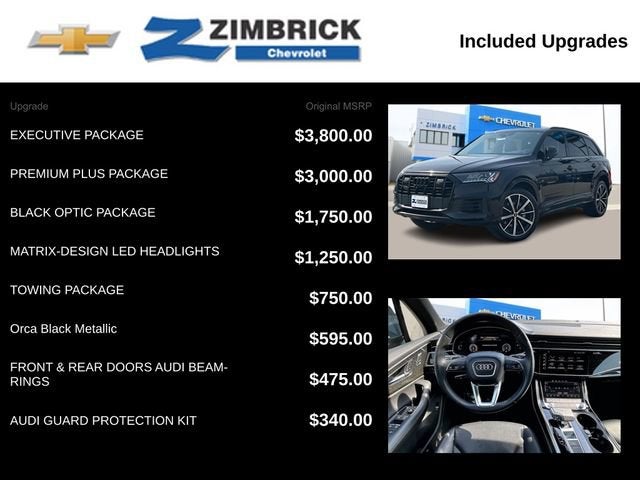 2021 Audi Q7 Premium Plus 55 TFSI quattro Tiptronic