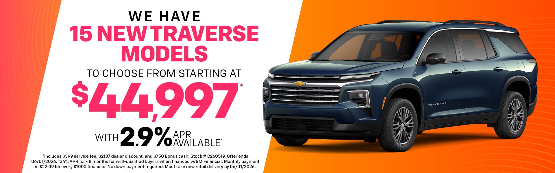 Traverse special