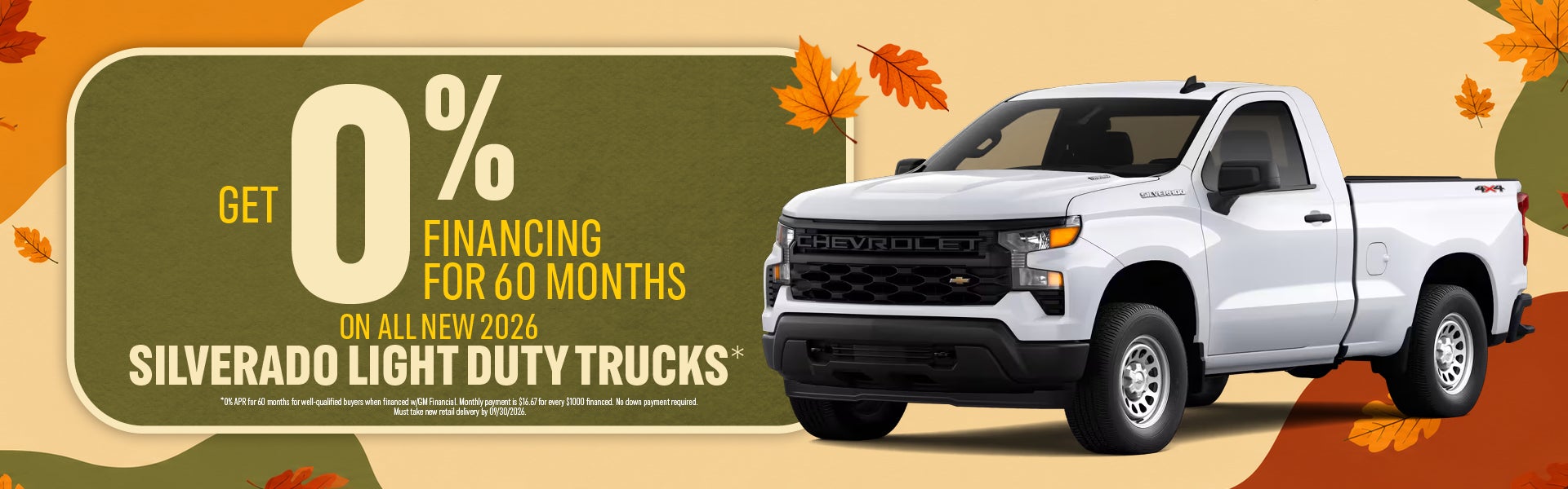 Silverado Light Duty Special